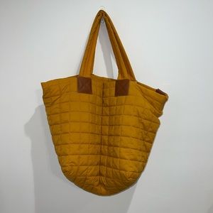 Ezra quilted tote bag